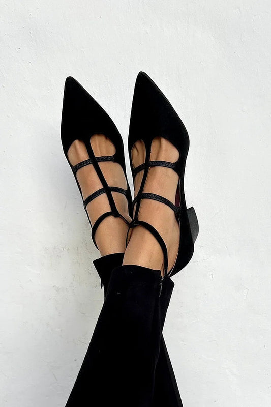 Celine, Elegantes zapatos de tacón con tiras