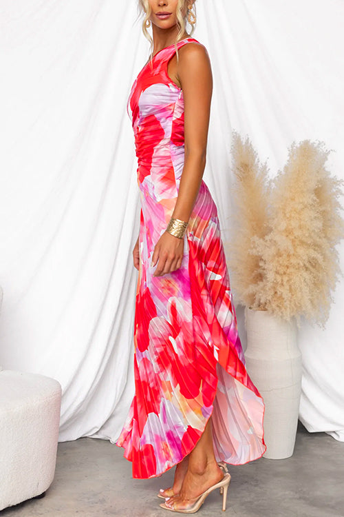 Adelina, Vestido Tropical Vibrante