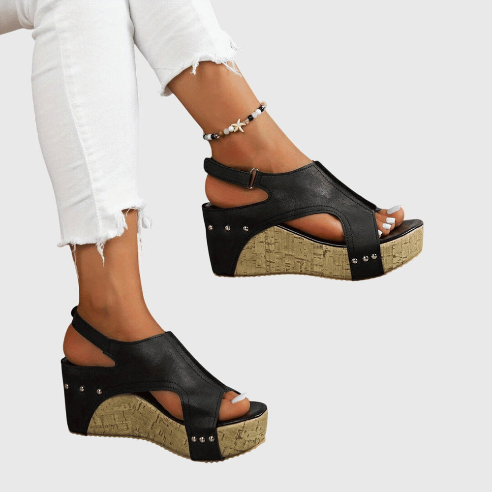 Lydia, sandalias de piel