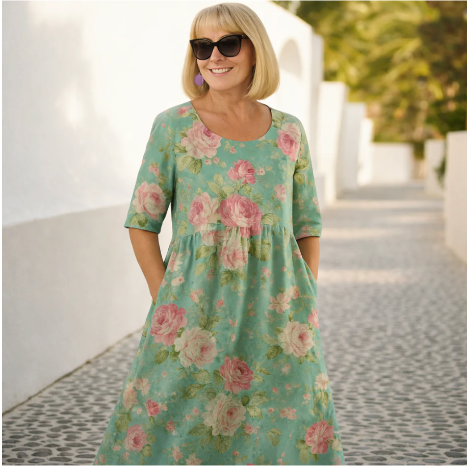 Lily | Abito midi - Comfort e freschezza