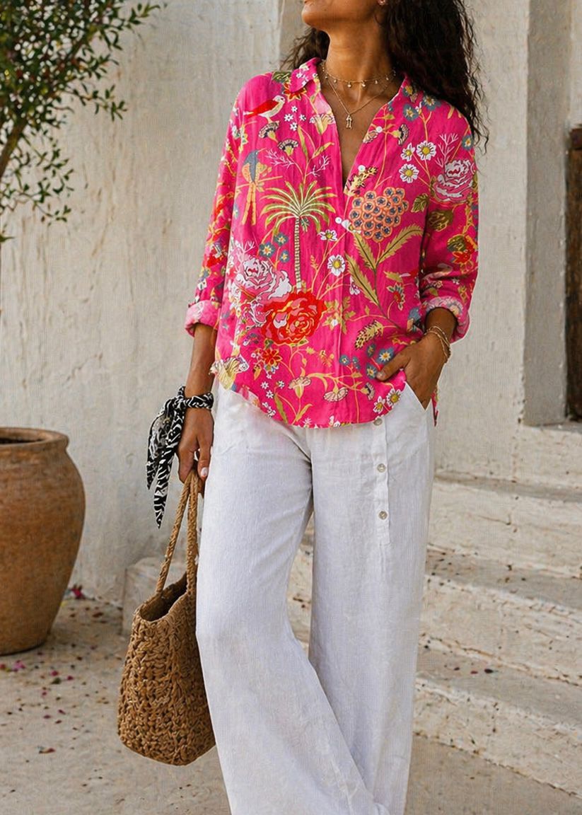 Flor, Blusa Tropical