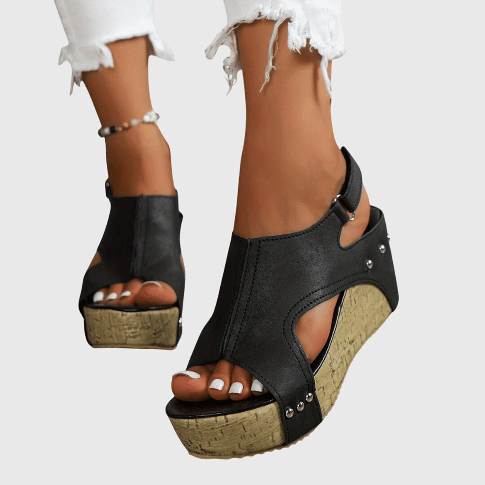 Lydia, sandalias de piel