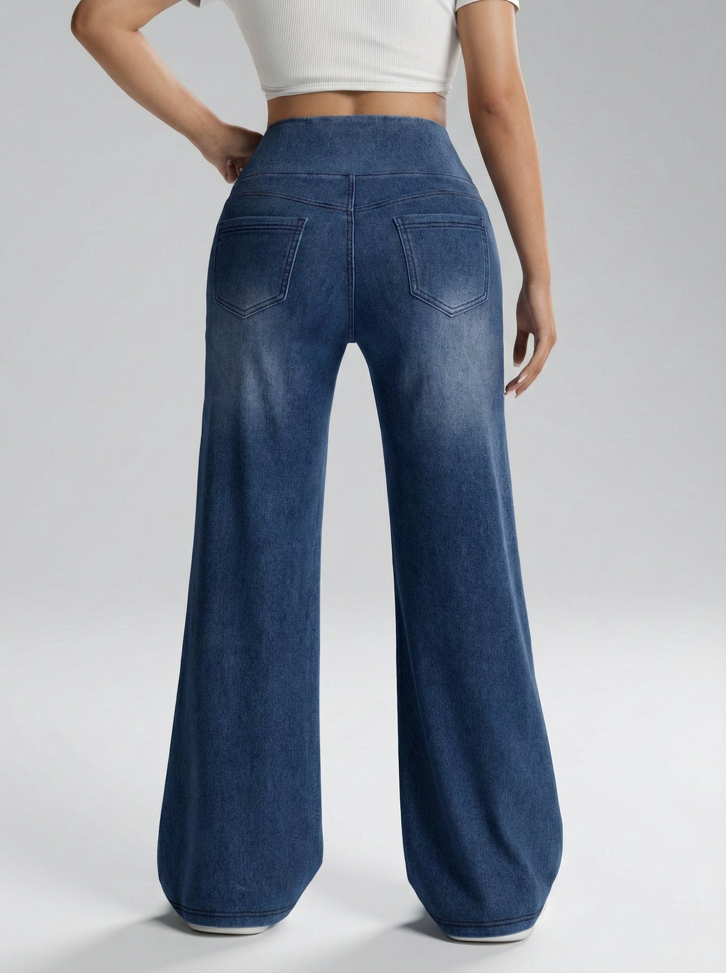 Paula, Pantalones anchos estilo Denim